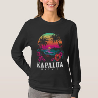 Kapalua Hawaii Hawaii Hibiscus Flowers Surfer So T Shirt