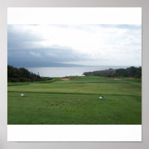 Kapalua kolonigolfbana poster