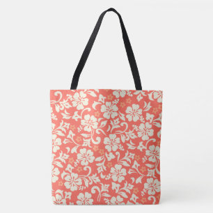 Kapalua Pareau Hawaiian Hibiscus Beach Bag Tygkasse