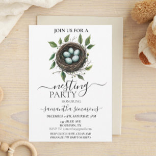 Kapande Party Baby Shower Alternative Party Inbjudningar
