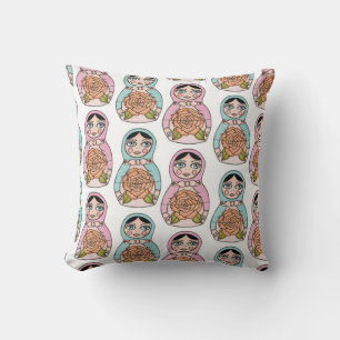 Kapande staplingsdoll matryoshka Pillow Cushion Kudde