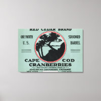 Kapcod Red Cedar Brand Cranberry Label