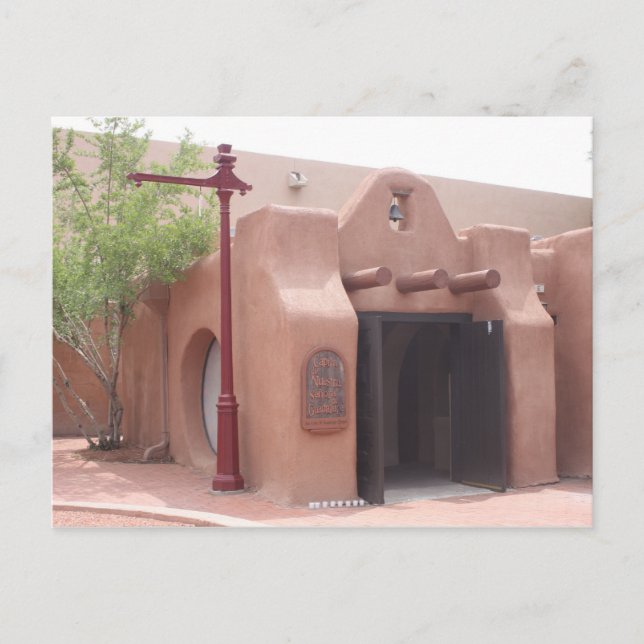 Kapell gammal Town, Albuquerque, NM Vykort (Framsida)