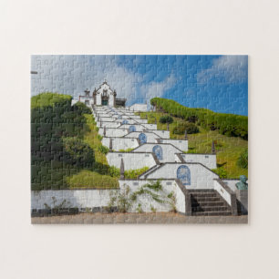 Kapell i Azores öar Pussel