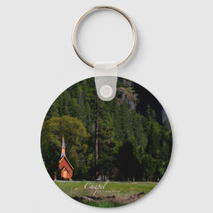 Kapell på Yosemite Nyckelring
