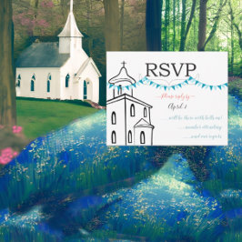 Kapell RSVP-storlek för RSVP-kuvert OSA Kort