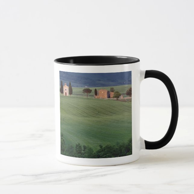 Kapell San Quirico d'Orcia, Toscana, Italien Mugg (Höger)