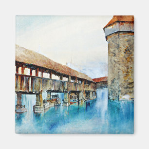 Kapellbrucke, bra konsmålning, magnet