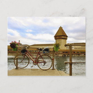 Kapellbrücke-vykort Vykort