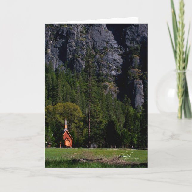 Kapellhälsningkort Kort (Framsida)