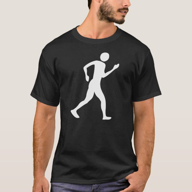 Kapgång - Vit Tee Shirt (Framsida)