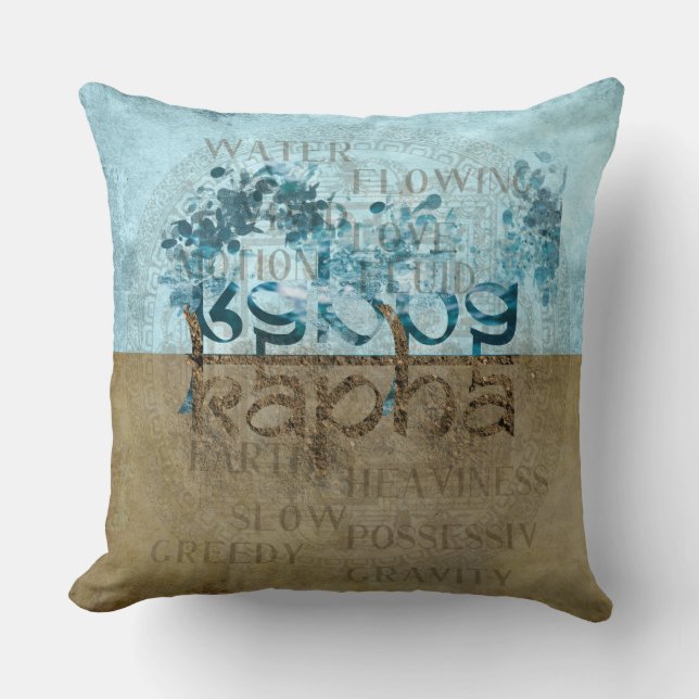 KAPHA DOSHA - Pillow Kudde (Framsida)