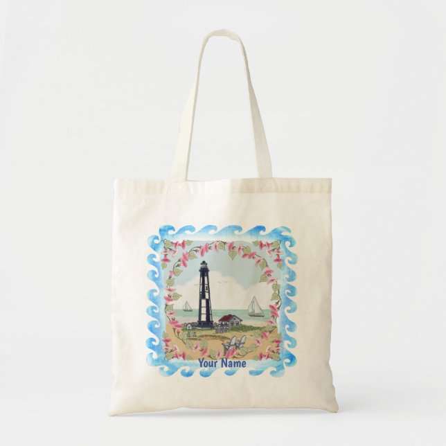 KapHenry Lighthouse tote bag Tygkasse (Framsidan)