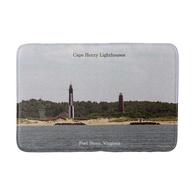 KapHenry Lighthouses bathmat Badrumsmatta (Framsidan)