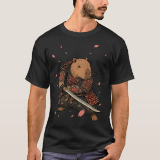 Kapibar Samurajx2 T Shirt
