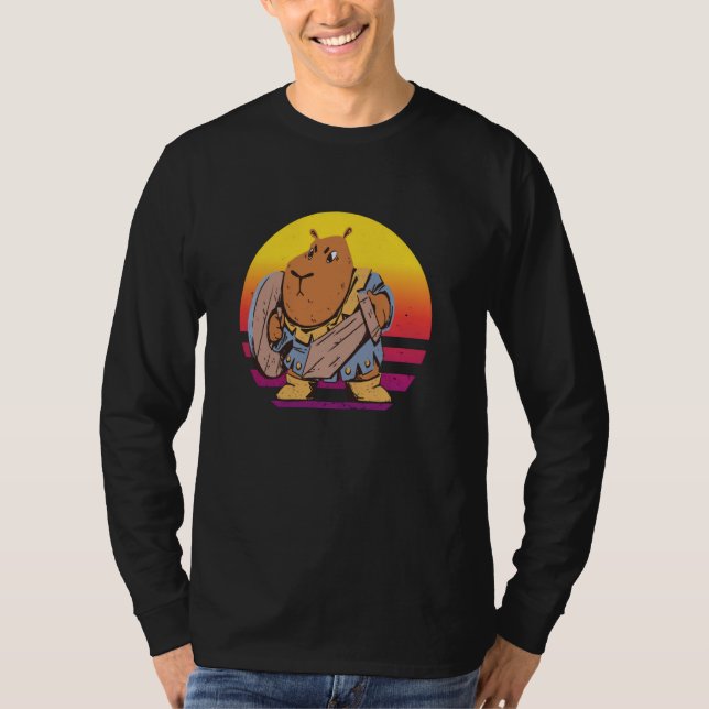Kapibarariddare T Shirt (Framsida)