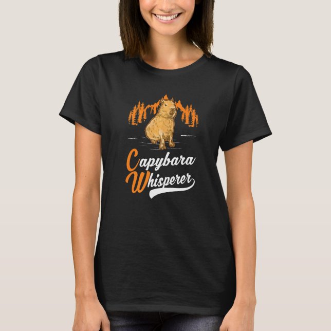 Kapibaraviskare T Shirt (Framsida)