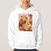Kapibarer äter Ramen