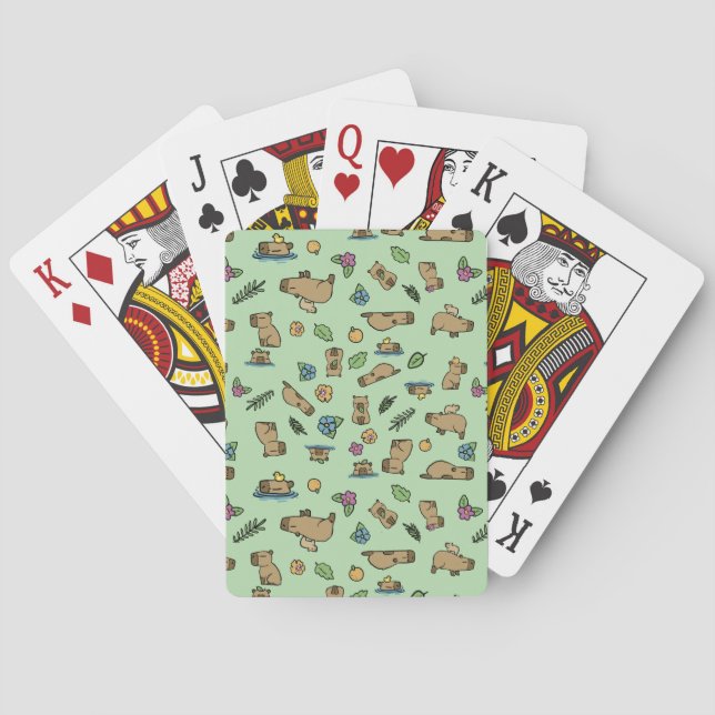 Kapibarer Casinokort (Baksidan)