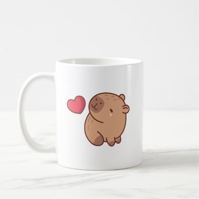 Kapibarer Kaffemugg (Vänster)