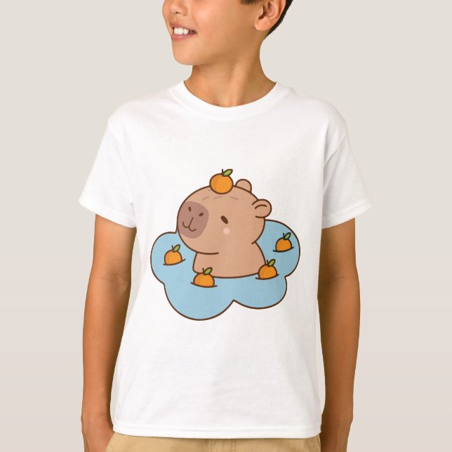 Kapibarer T Shirt (Framsida)