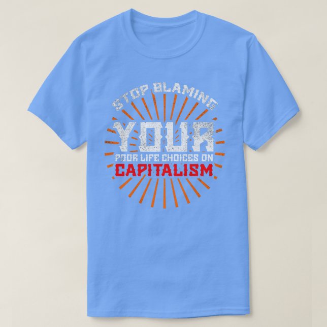 Kapitalism 1 t shirt (Design framsida)