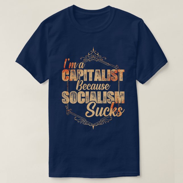 Kapitalism 4 t shirt (Design framsida)