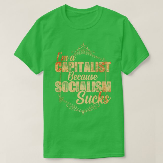 Kapitalism 4 t shirt (Design framsida)