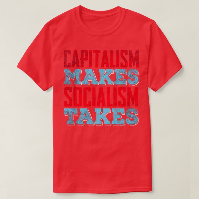 Kapitalism 7 t shirt (Design framsida)