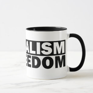 Kapitalism är frihet mugg