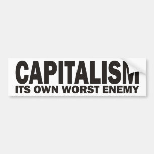 Kapitalism Bildekal