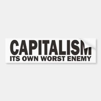 Kapitalism Bildekal