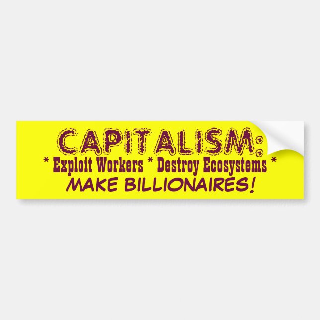 KAPITALISM dekal (Framsidan)