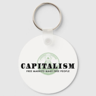 Kapitalism Nyckelring