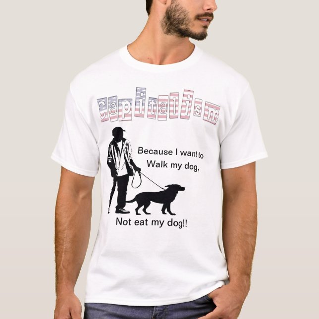 Kapitalism T-Shirt (Framsida)