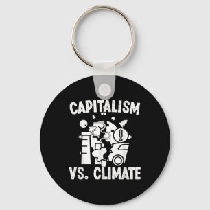 Kapitalism Vs Klimat Miljöskydd Acc Nyckelring