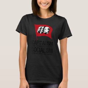 Kapitalism Vs socialism Anti Communist Pro Cap T Shirt