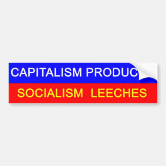 Kapitalism vs Socialism Bildekal