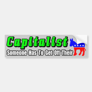 Kapitalist! Bildekal