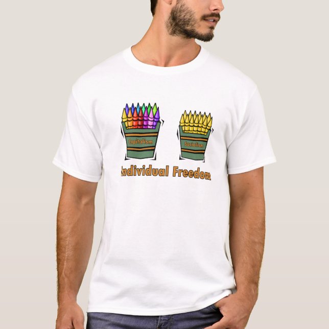 Kapitalistisk T-tröja Tee Shirt (Framsida)