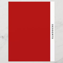 Kapitalutdelning | Desserter | Rött svartvitt