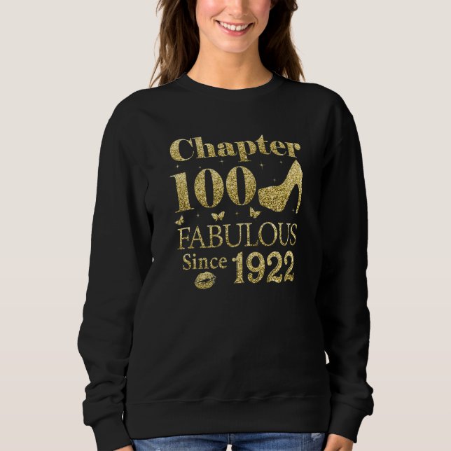 Kapitel 100 Fabulous sedan 1922 100th Birthday of T Shirt (Framsida)