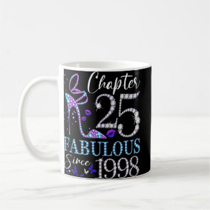 Kapitel 25 Fabulous sedan 1998 25 Birthday Queen Kaffemugg