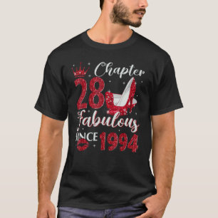 Kapitel 28 Fabulous sedan 1994 28 Birthday för T Shirt