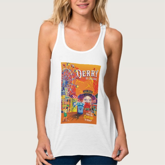 Kapitel 2 | Derry Poster Linne Med Racerback (Framsida)