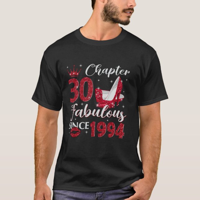 Kapitel 30 Fabulous sedan 1994 30års födelsedag Gi T Shirt (Framsida)
