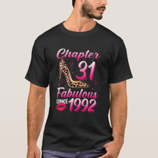 Kapitel 31 Fabulous sedan 1992 31th Birthday Queen T Shirt