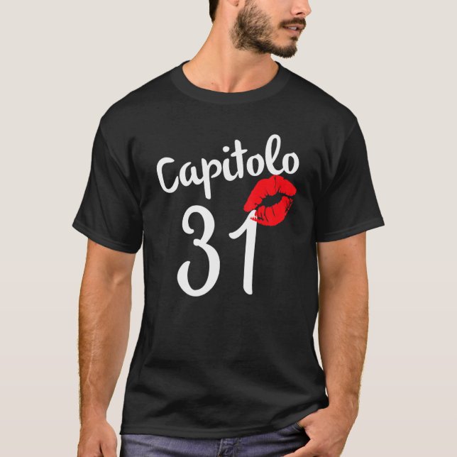 Kapitel 31 Röda Läppar T Shirt (Framsida)