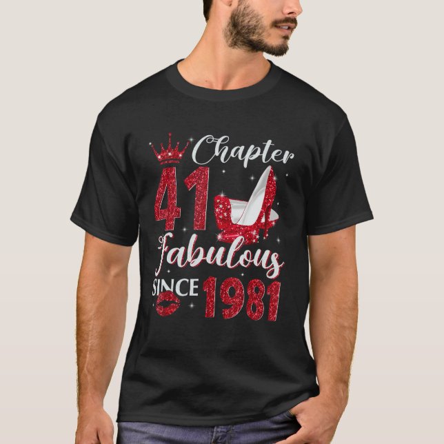 Kapitel 41 Fabulous sedan 1981 41:a födelsedagen f T Shirt (Framsida)