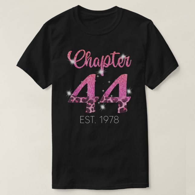 Kapitel 44 EST 1978: 44:e födelsedagen: gåva till  T Shirt (Design framsida)